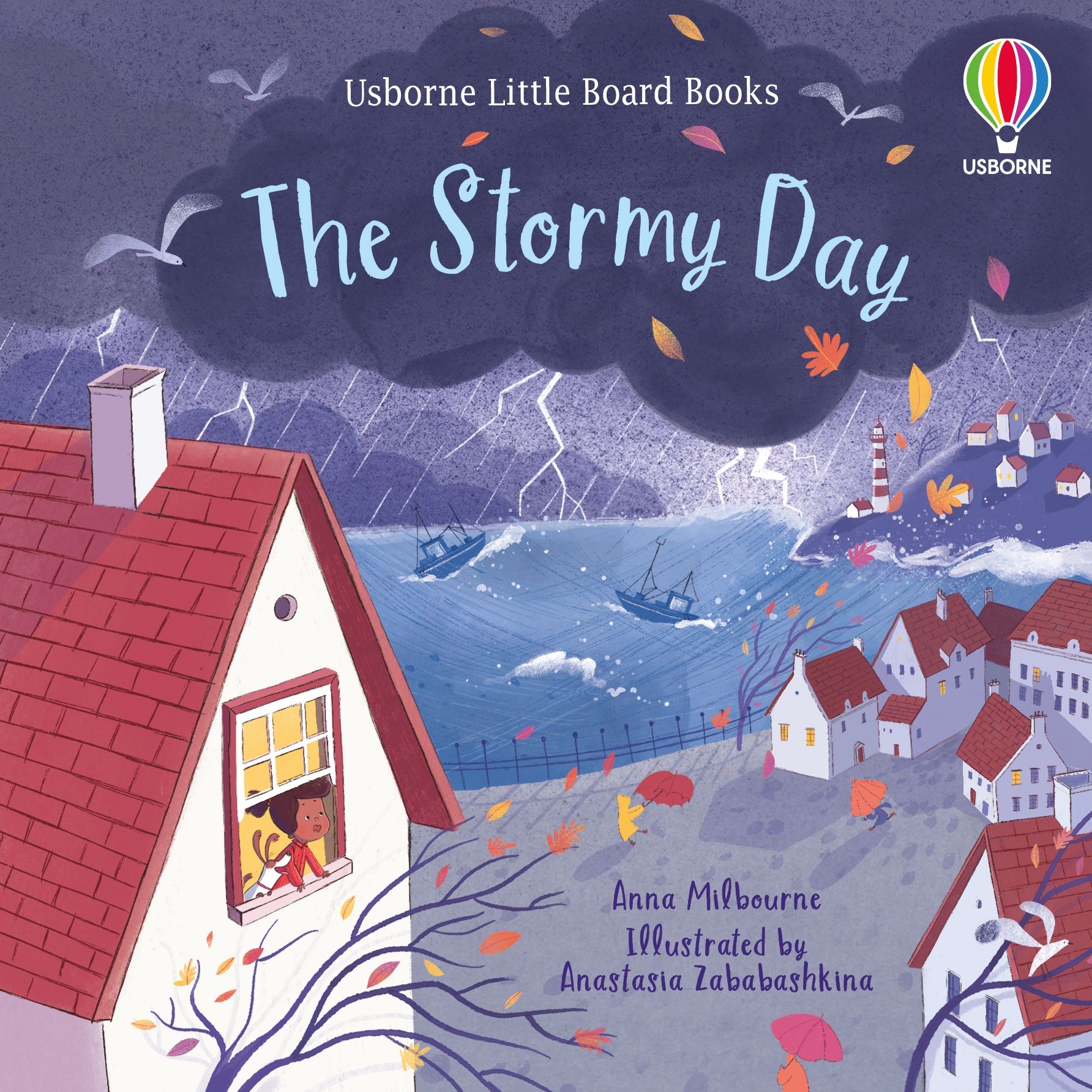 The Stormy Day (Usborne Little Board Books)