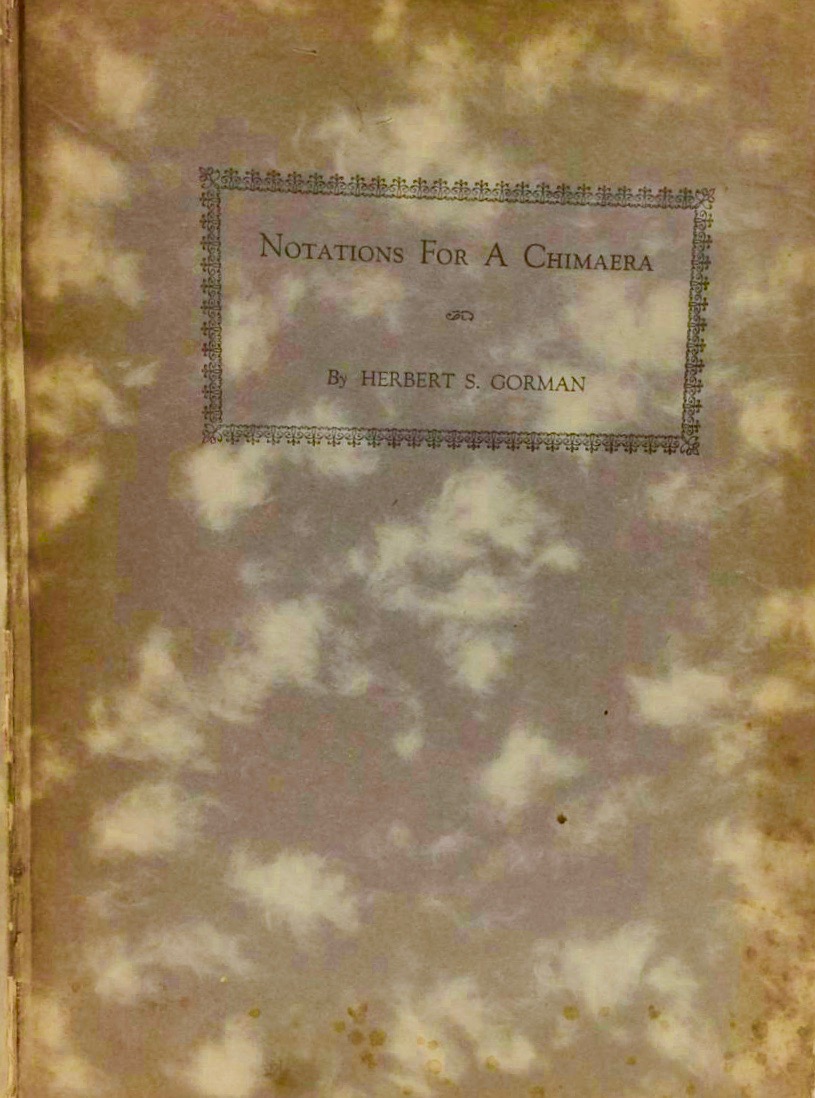 Notations for a Chimaera (Hardcover)