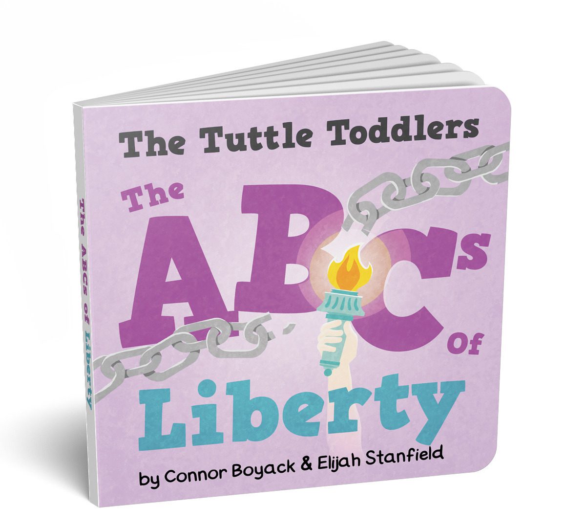 The Tuttle Toddlers: The ABC's of Liberty (Board book)