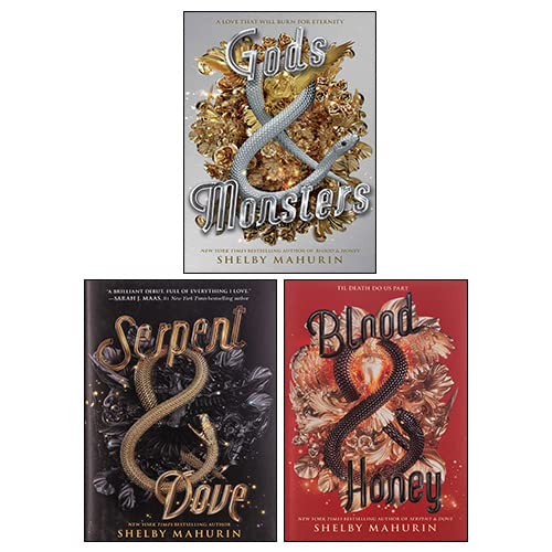 Shelby Mahurin 3 Books Collection Set: Serpent & Dove, Blood & Honey, Gods & Monsters (Hardcover)