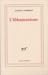 L’Abhumanisme by Jacques Audiberti