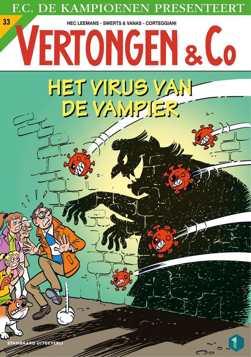 Het virus van de vampier (Vertongen & Co #33)