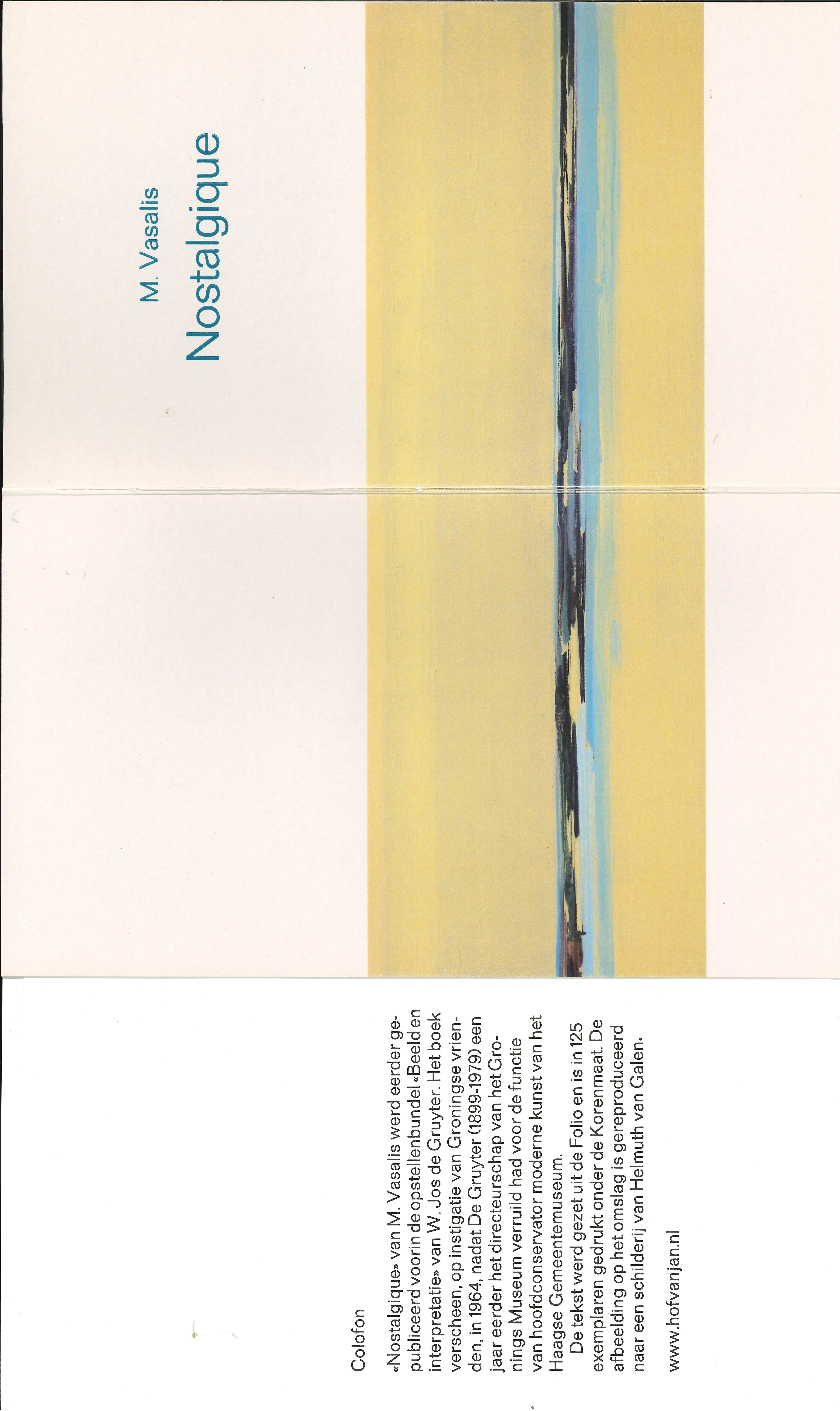 Nostalgique (ingenaaid)