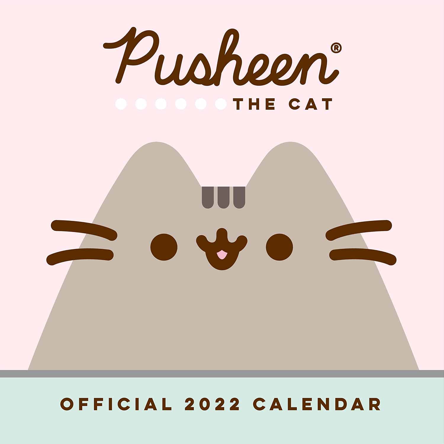 Pusheen Calendar 2022 Official Pusheen 2022 Calendar - Month To View Square Wall Calendar By  Danilo Promotions Ltd