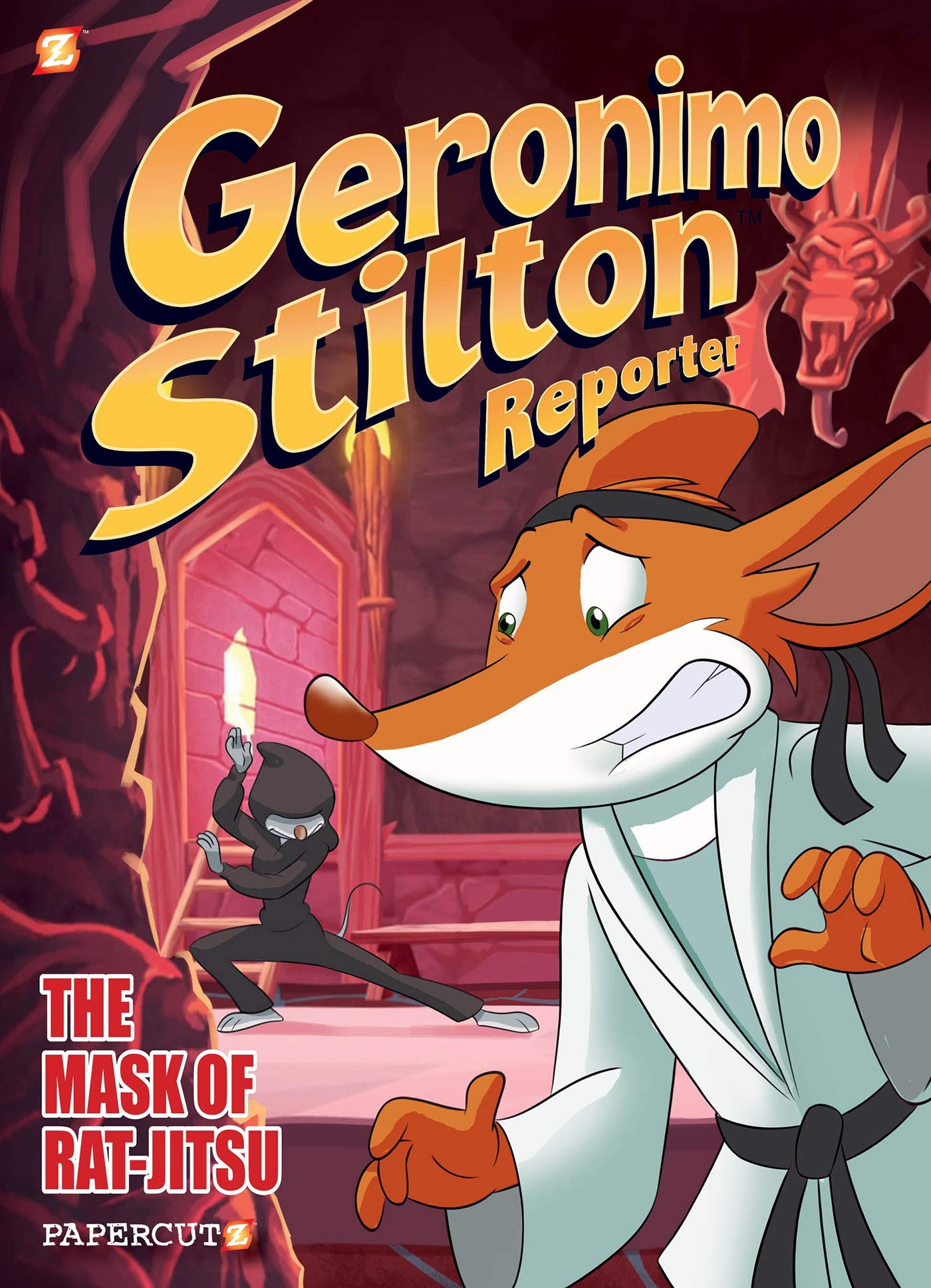 Geronimo Stilton Reporter Vol. 9: The Mask Of Rat Jit-Su (Geronimo Stilton Reporter Graphic Novels)