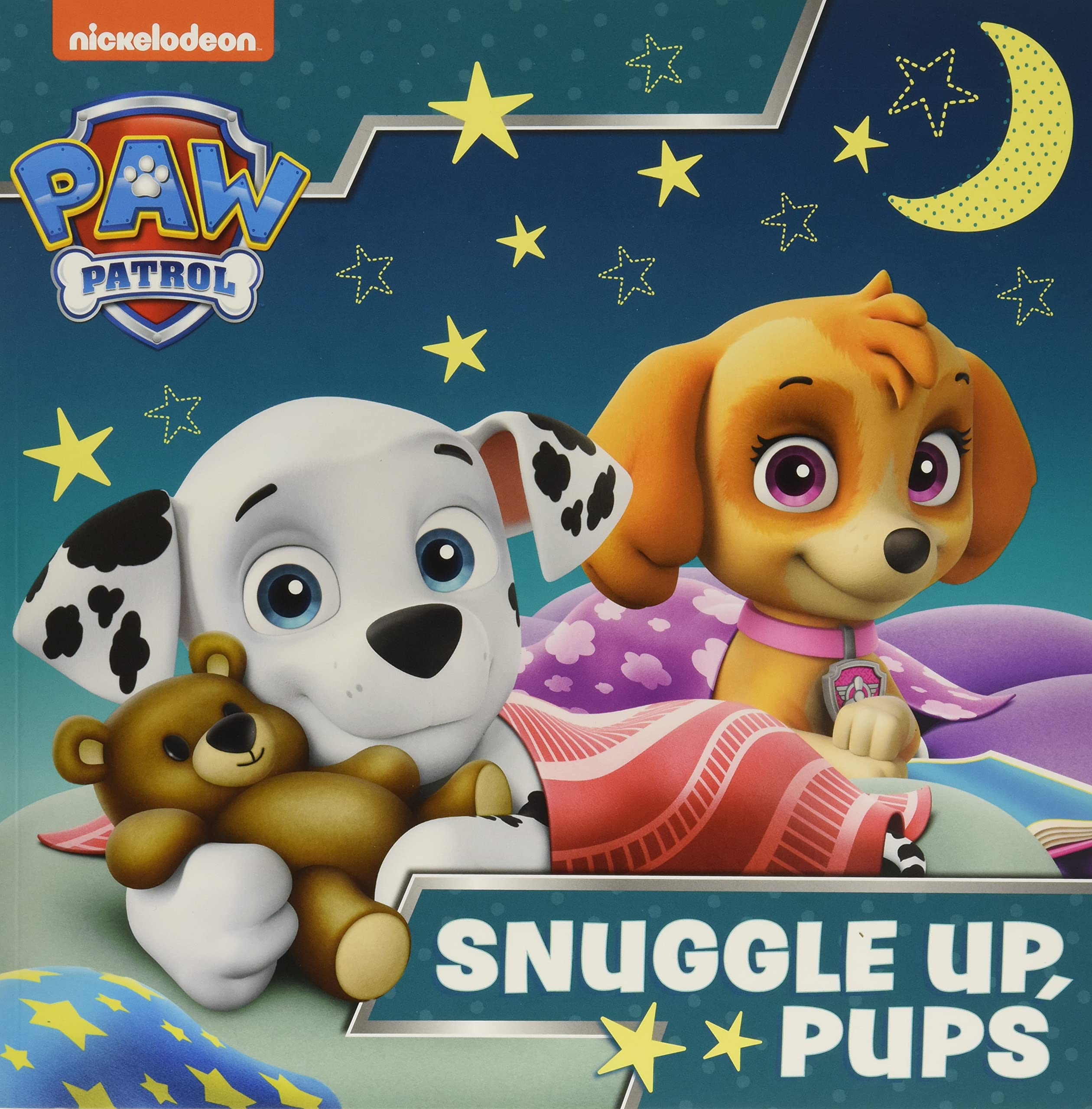 Paw Patrol Picture Book – Snuggle Up Pups: A Nickelodeon Series (Paperback)