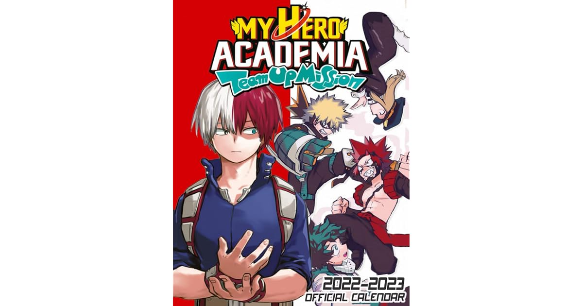 My Hero Academia 2022 Calendar Anime Manga OFFICIAL Calendar 2022 2023