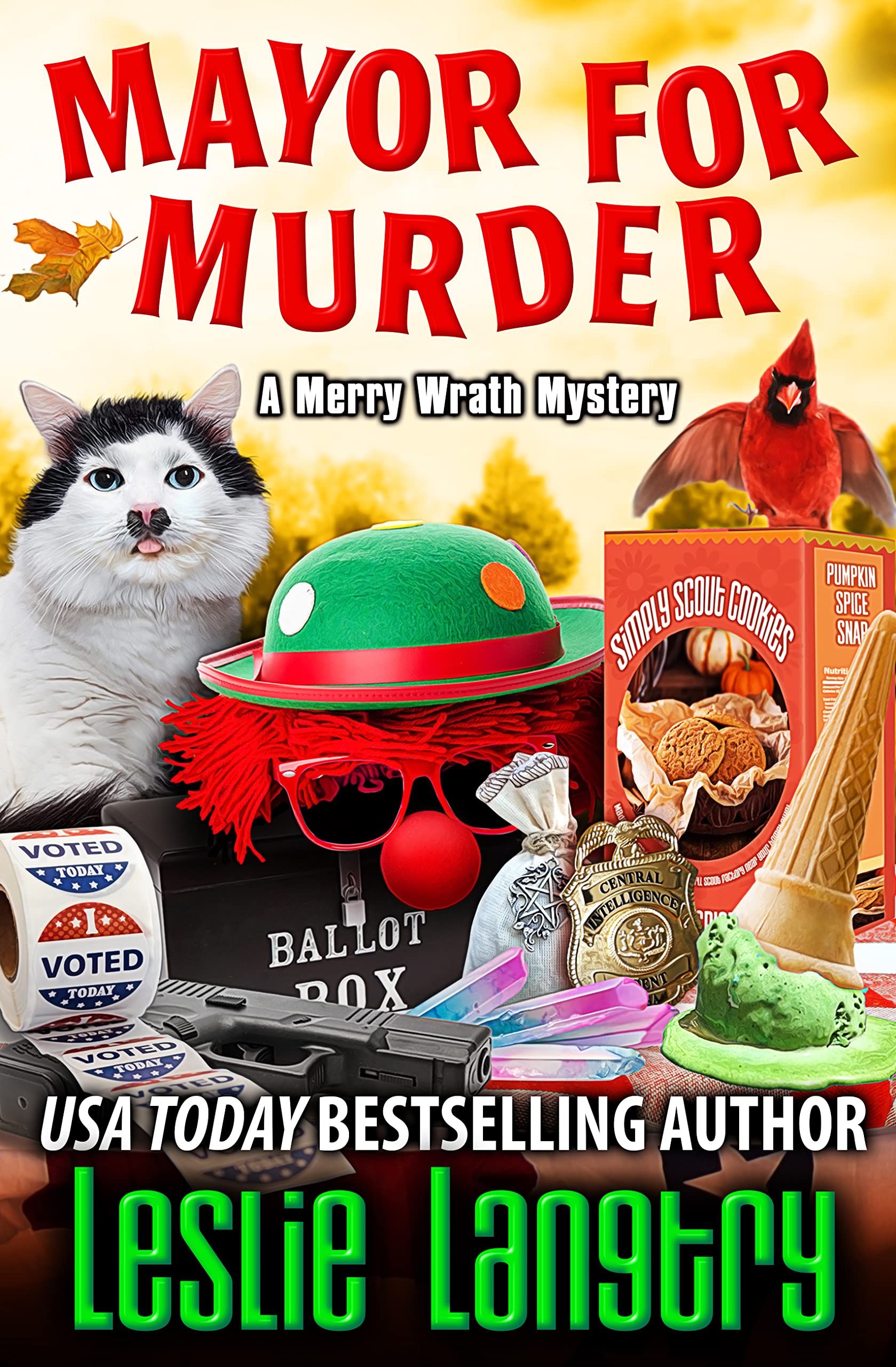Mayor for Murder (Merry Wrath Mysteries, #21)