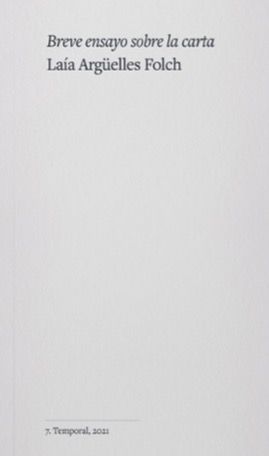 Breve ensayo sobre la carta (Paperback)