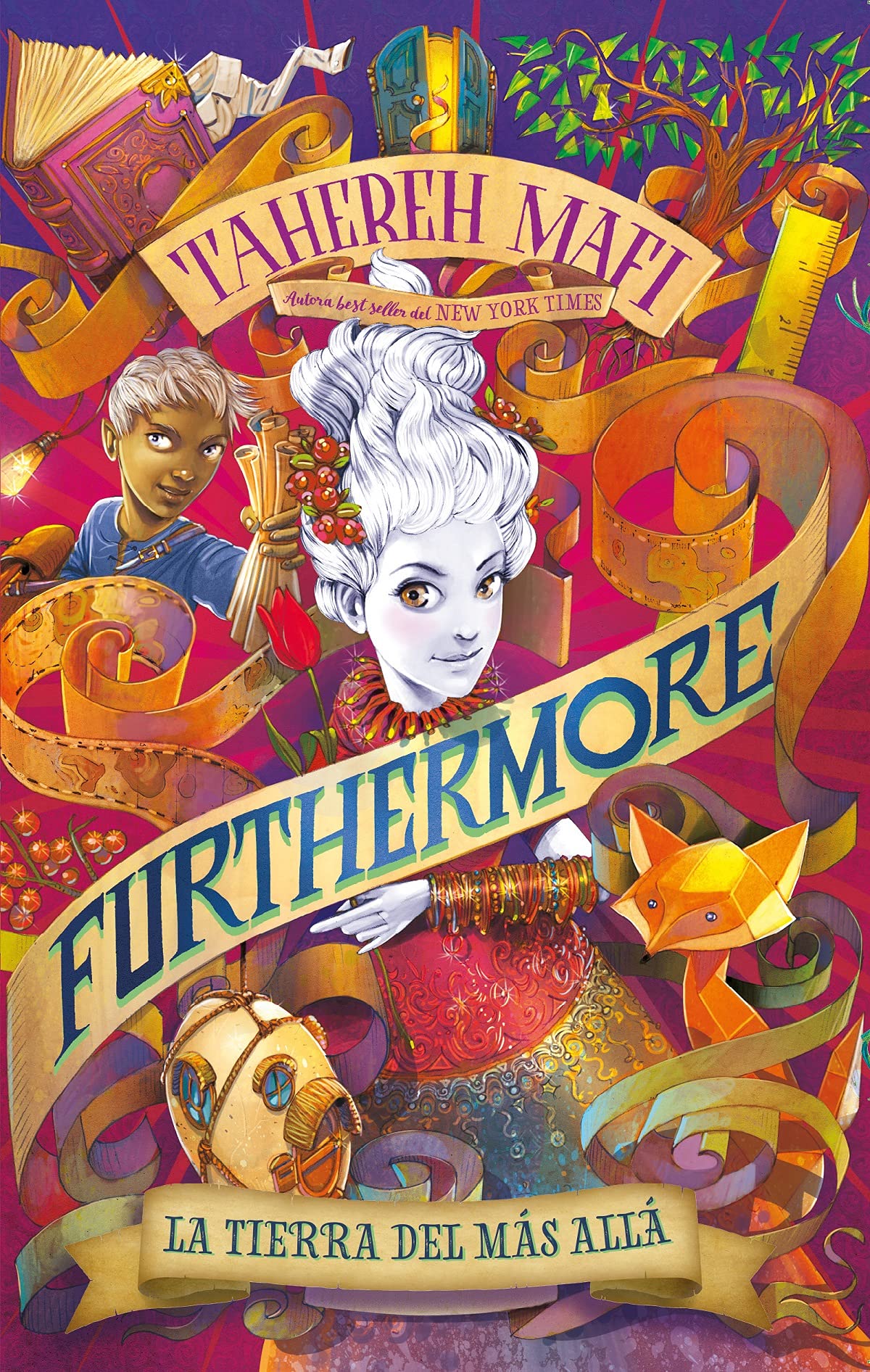 Portada de La tierra de más allá, de Tahereh Mafi