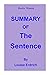 SUMMARY OF The Sentence By ...