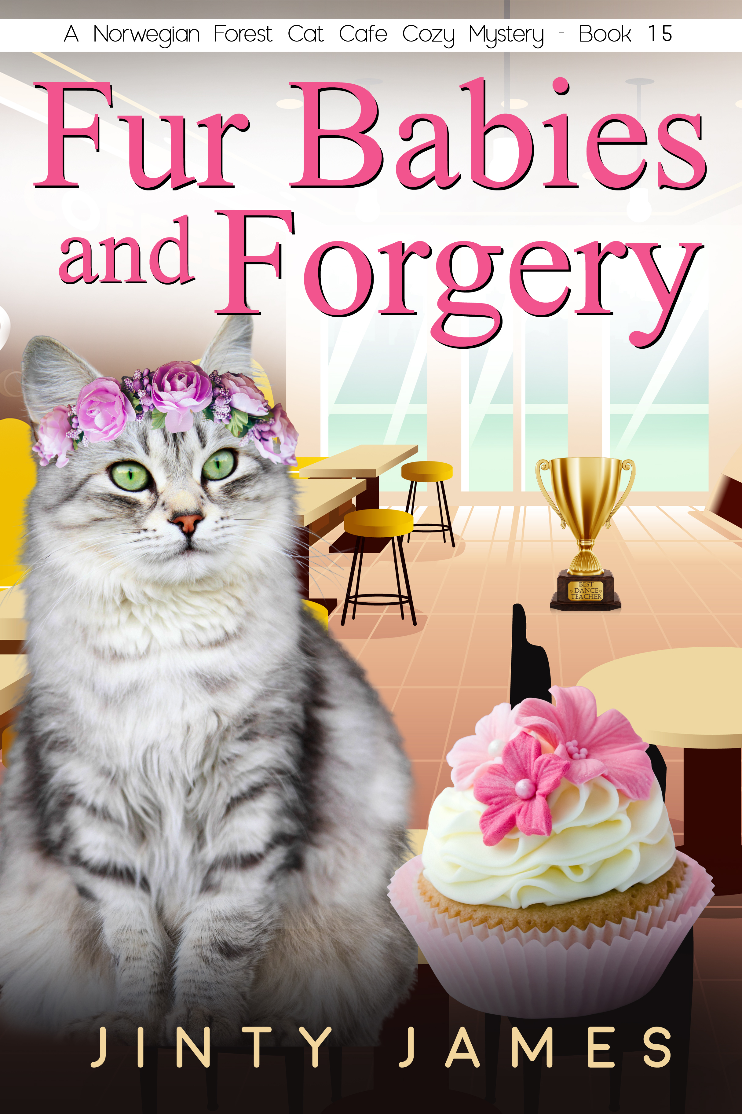 Fur Babies and Forgery – A Norwegian Forest Cat Café Cozy Mystery – Book 15 (Kindle Edition)