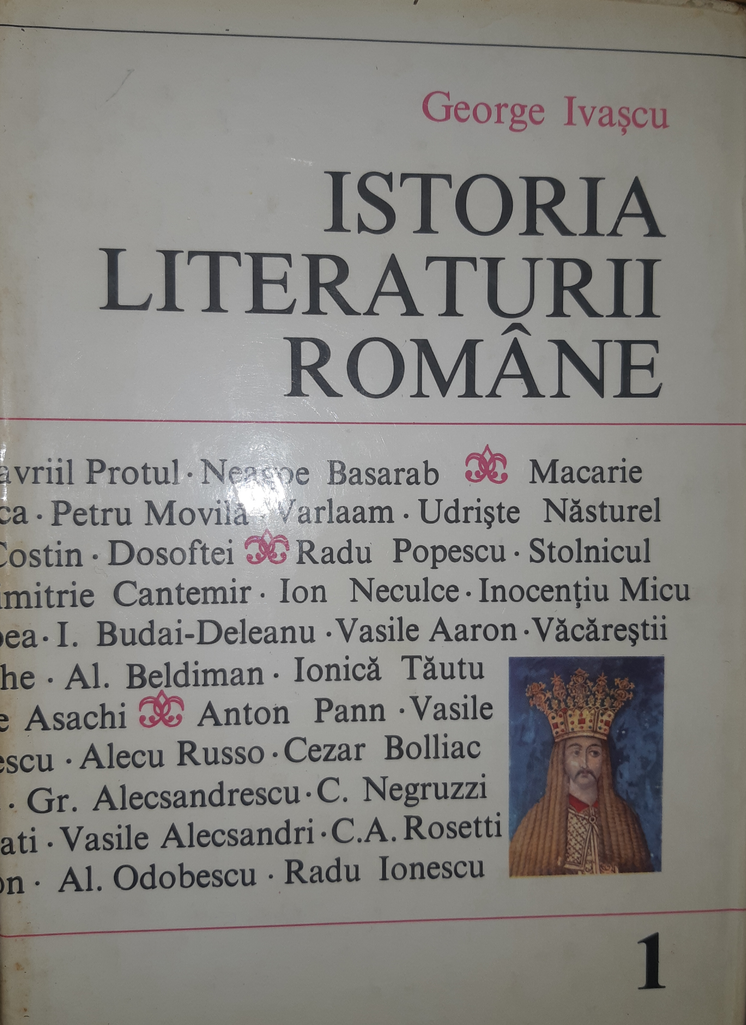 Istoria Literaturii Romane vol. I