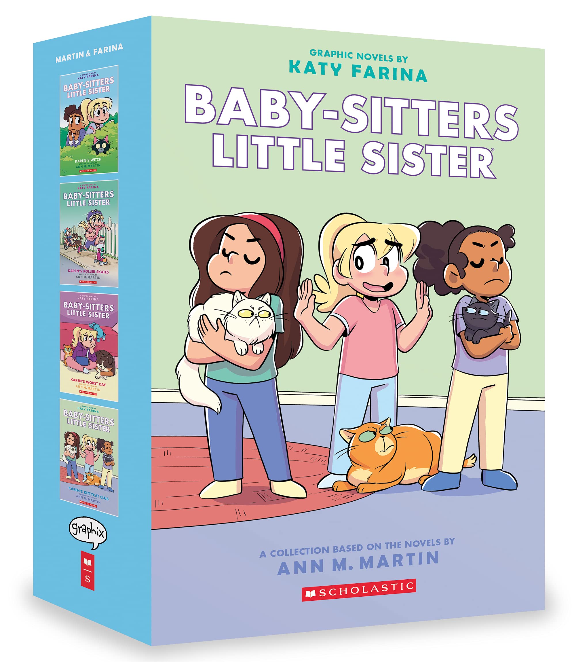 Baby-Sitters Little Sister Graphic Novels Collection (Books: 1-4) (Babysitters Club)