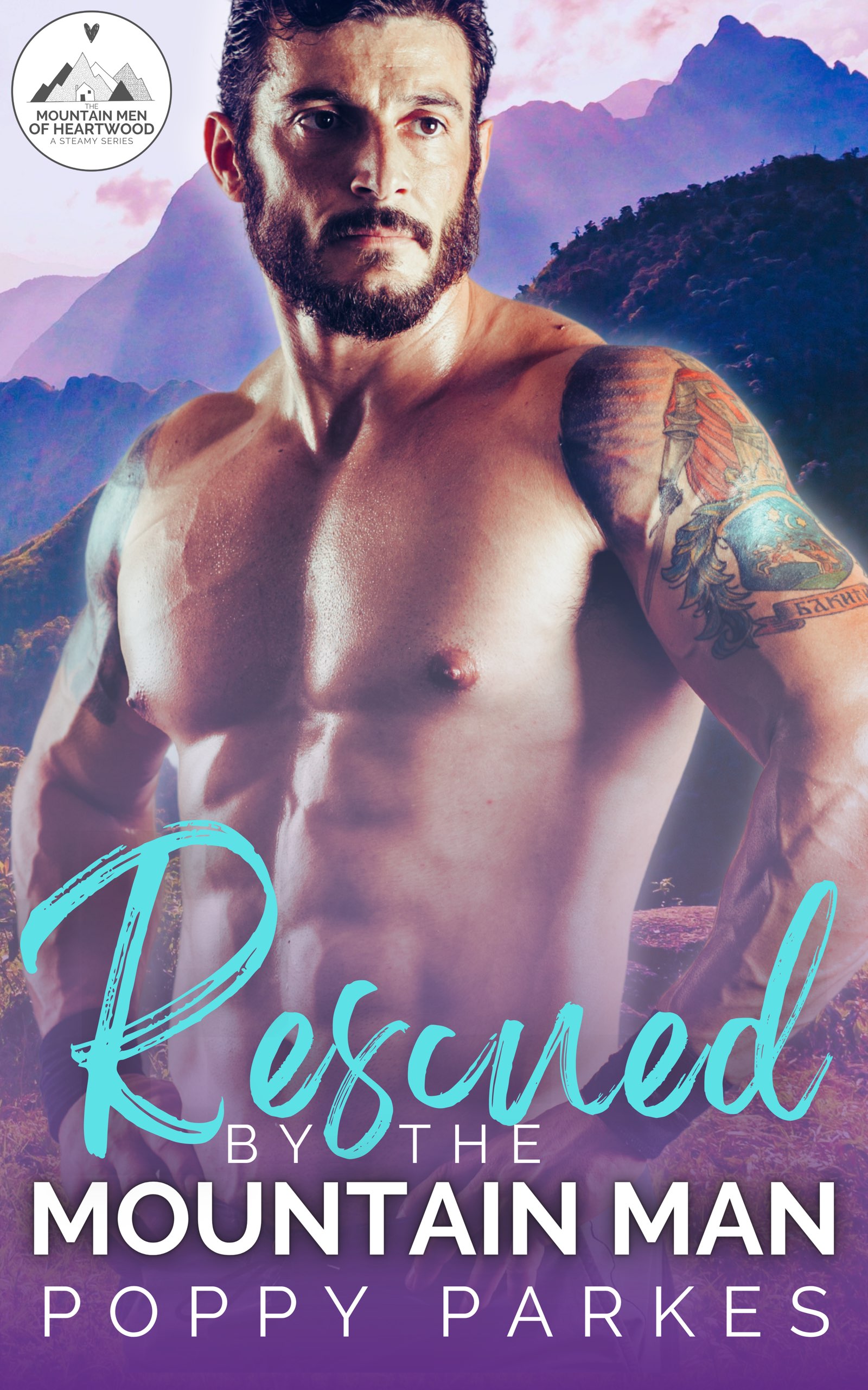 Rescued by the Mountain Man (The Mountain Men of Heartwood, #1)