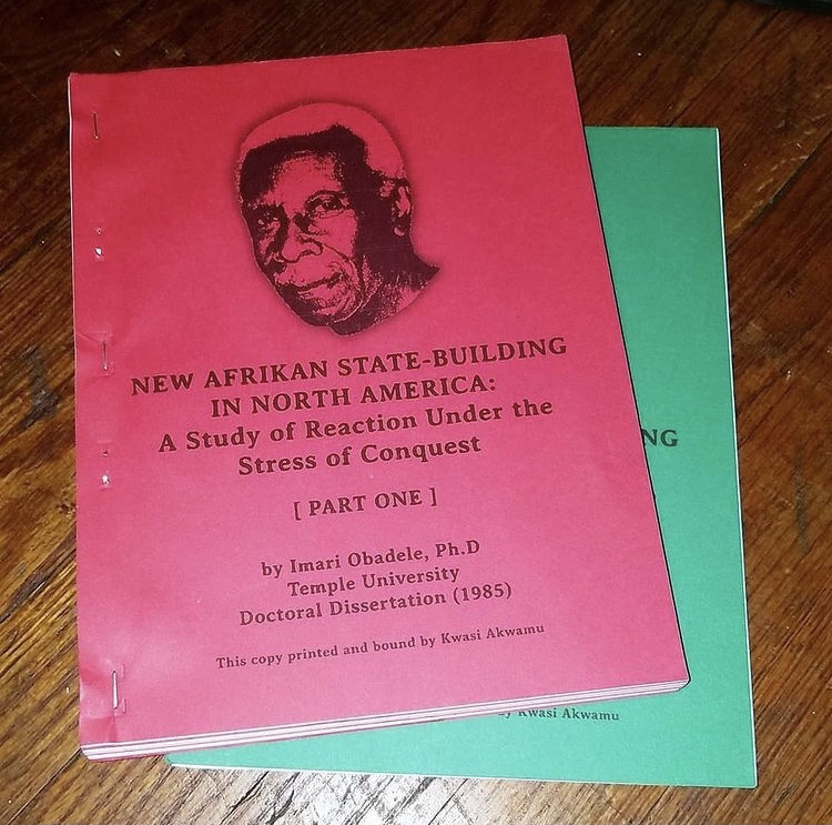 New African State-Building in North America: A Study of Reaction Under the Stress of Conquest