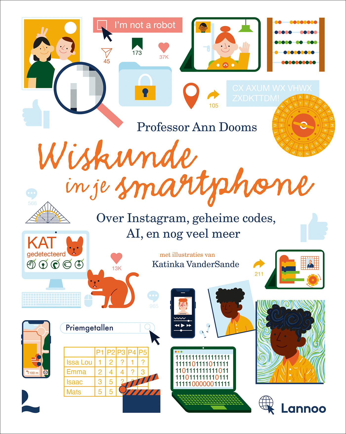 Wiskunde in je smartphone: Over Instagram, AI, geheime codes en nog veel meer