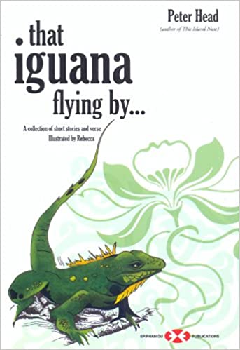 That iguana flying by...