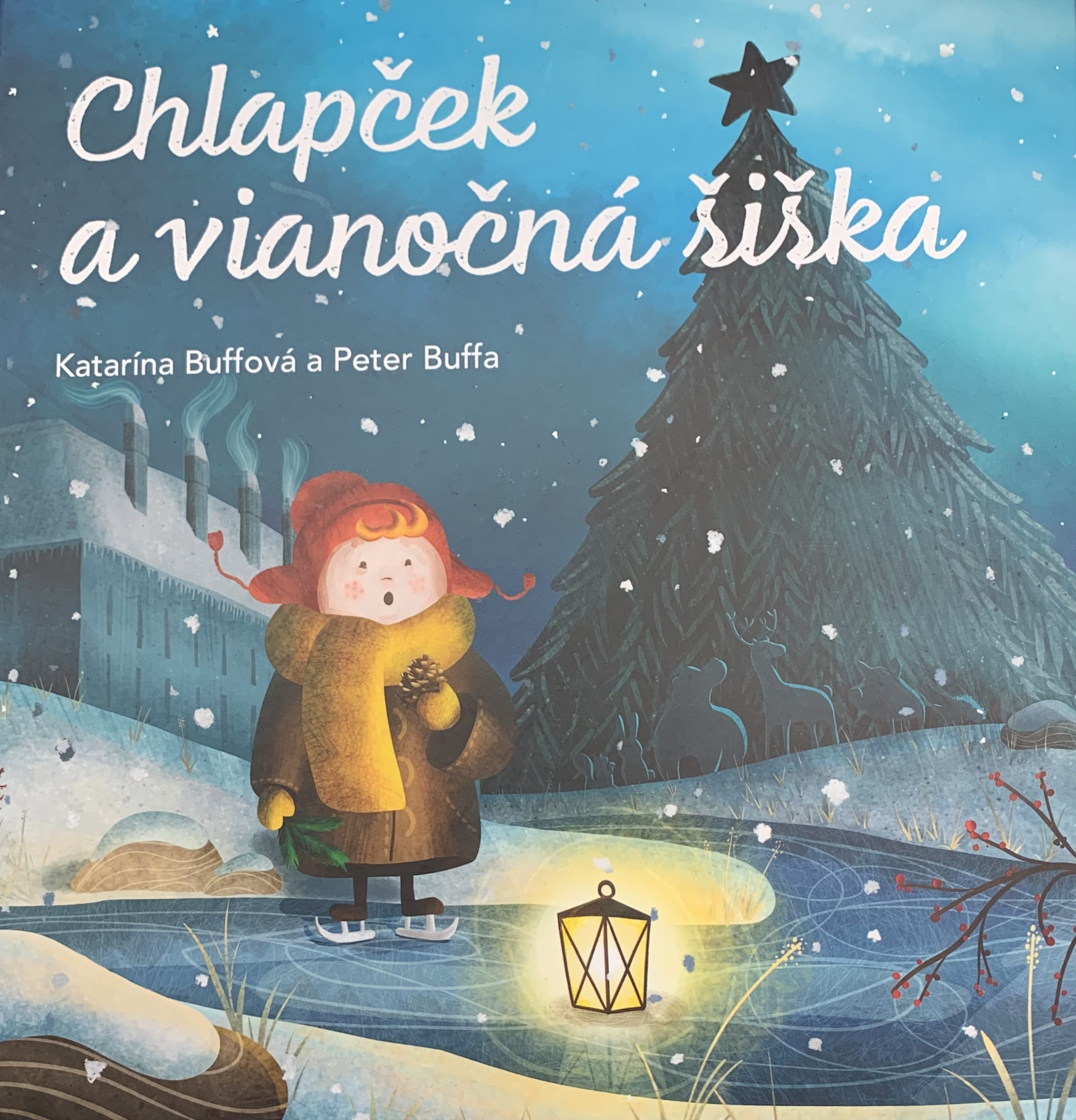 Chlapček a vianočná šiška