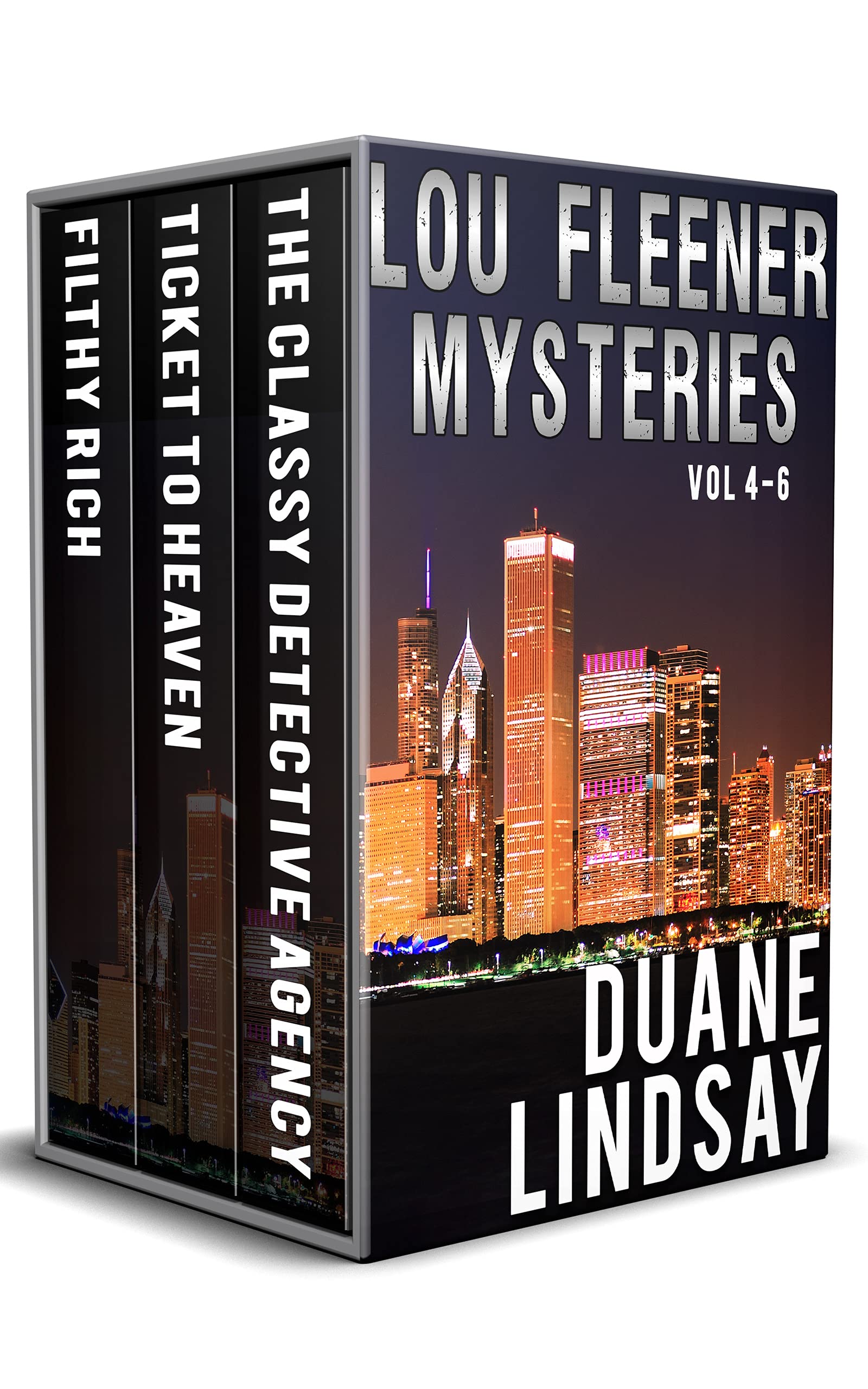 The Lou Fleener Private Eye Series: Books 4-6 (Lou Fleener Thrillers Book 12)