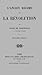 L'ancien régime et la révolution