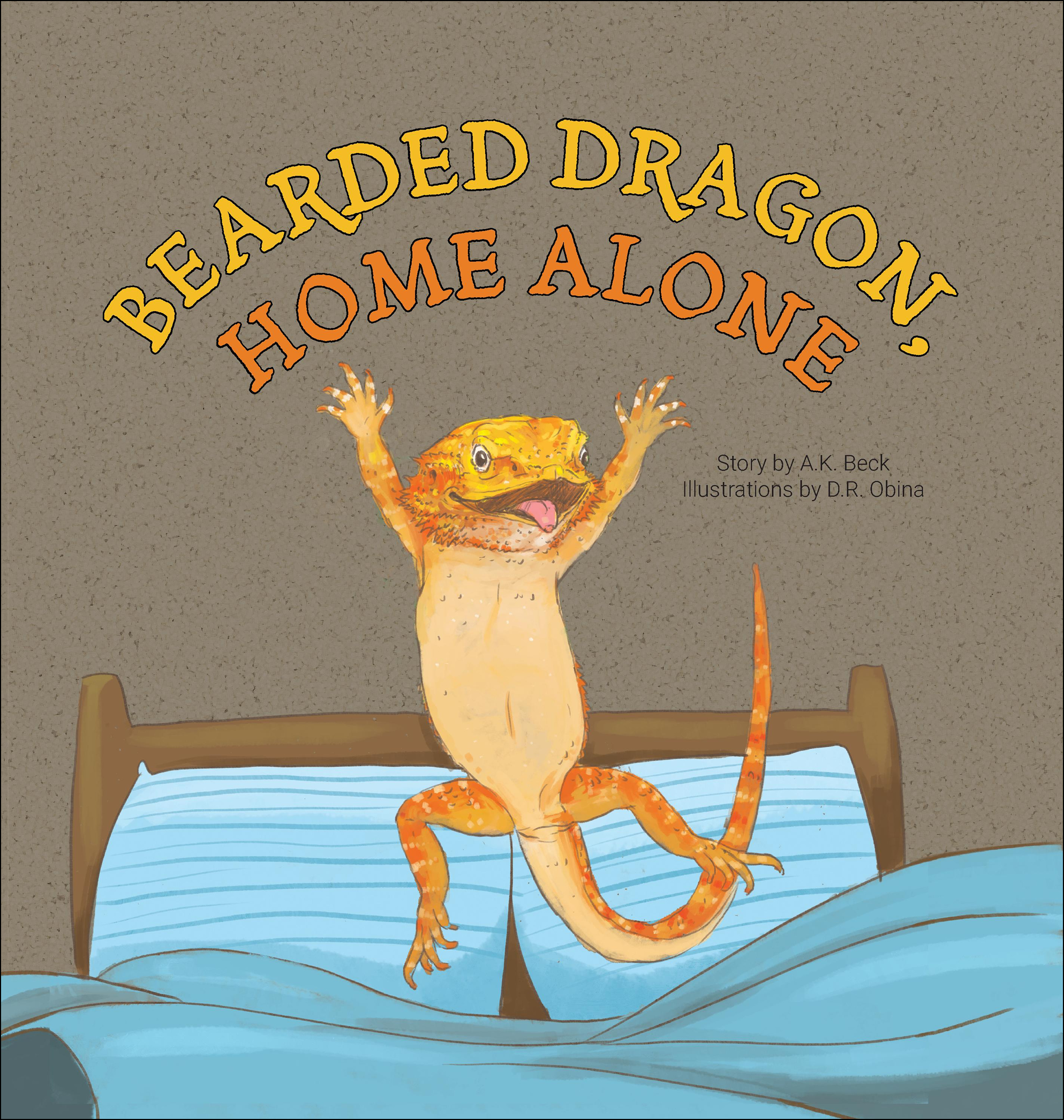 Bearded Dragon, Home Alone: A Wordless Picture Book Full of Fun and Joy (Paperback)