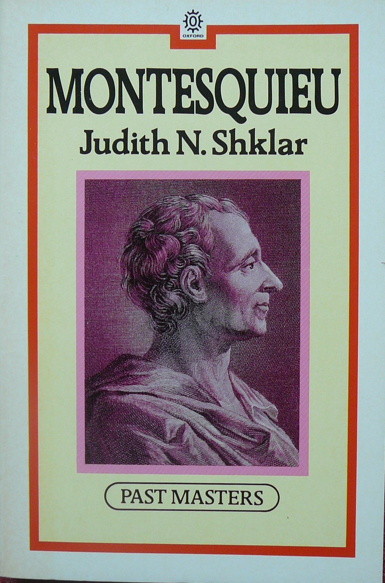 Montesquieu (Past Masters)