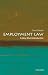 Employment Law: A Very Short Introduction