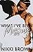 What I've Been Missing by Nikki Brown What I've Been Missing by Nikki Brown