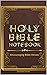 Holy Bible Notebook: Encour...