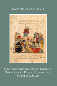 Leo Africanus Discovers Comedy: Theatre and Poetry Across the Mediterranean (Paperback)