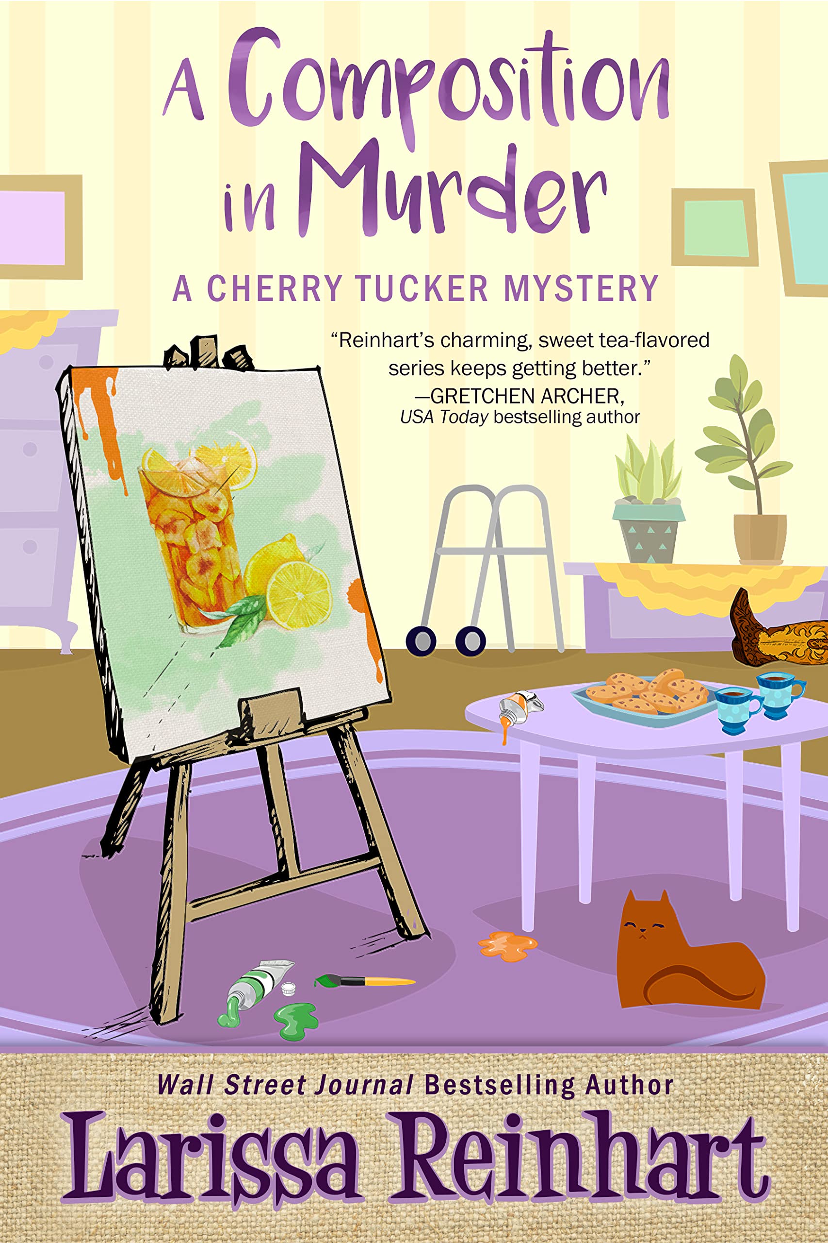 A Composition in Murder: A Southern Humorous Mystery (A Cherry Tucker Mystery Book 7)