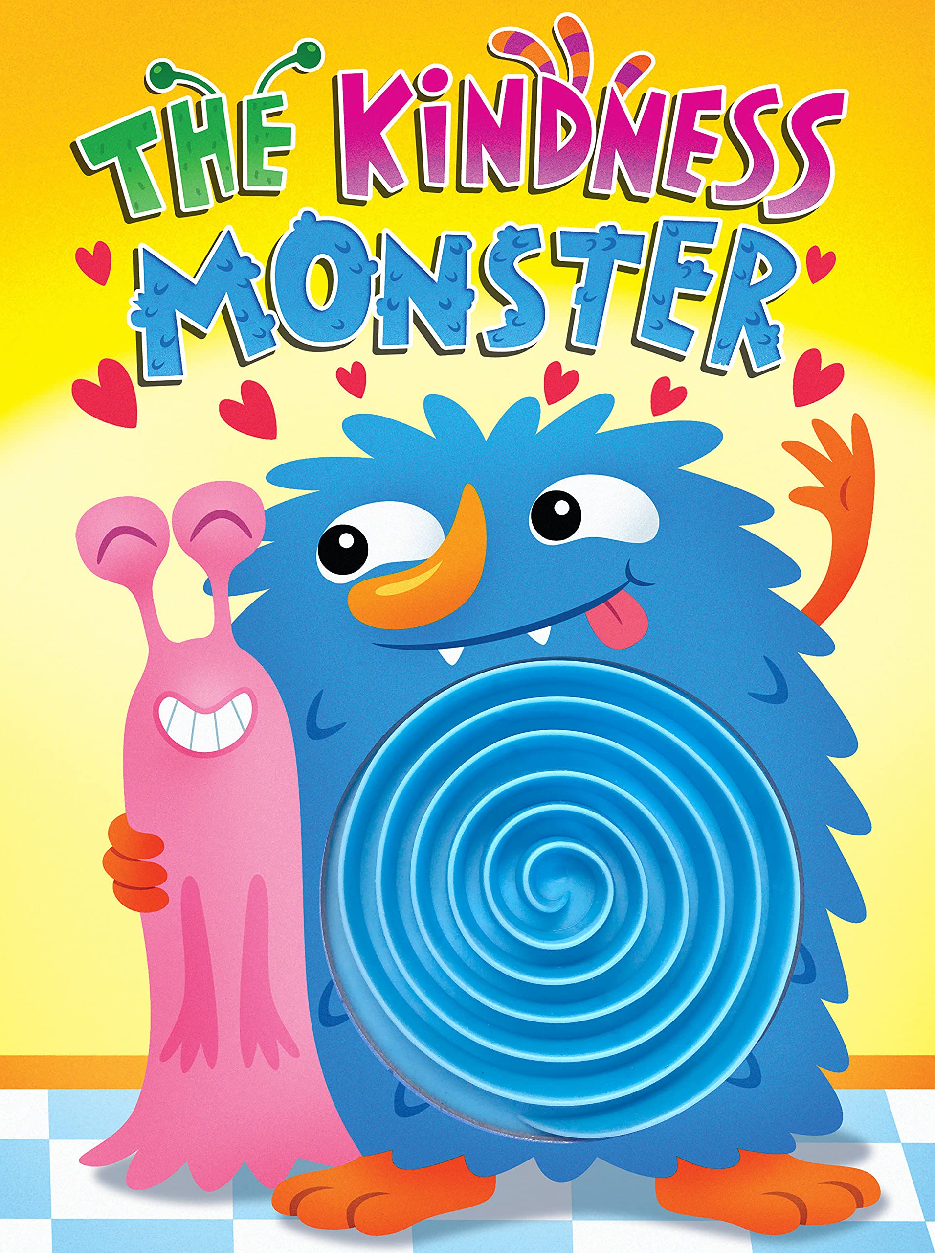 Kindness Monster - Silicone Touch and Feel Board Book - Sensory Board Book (Touch & Feel Sensory Board Books for Baby & Toddler Time)