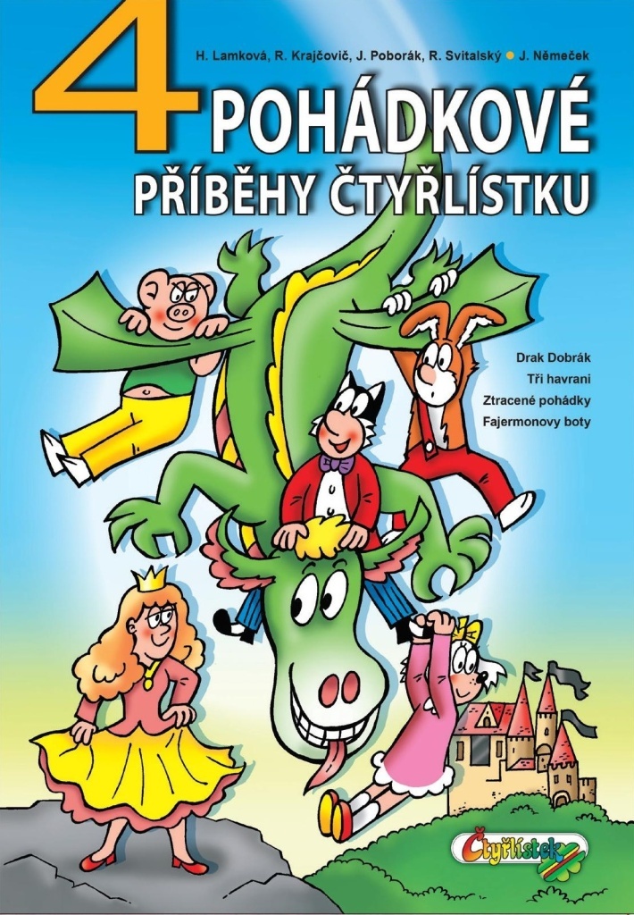 4 pohádkové příběhy Čtyřlístku