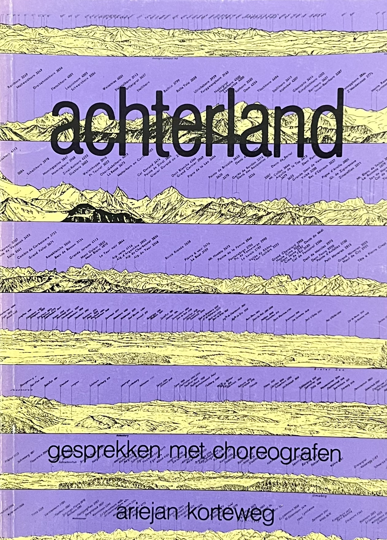 Achterland: Gesprekken met choreografen