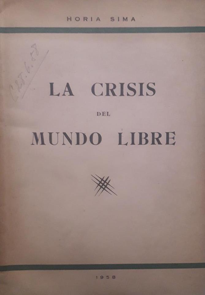 La Crisis del Mundo Libre (Unknown Binding)