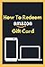 How To Redeem Amazon Gift C...