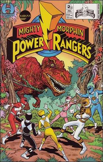 Saban's Mighty Morphin Power Rangers Volume 2 #2: The Yesterday Bomb (Hamilton Comics Power Rangers, #8)