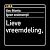 Lieve vreemdeling by Tomson Darko