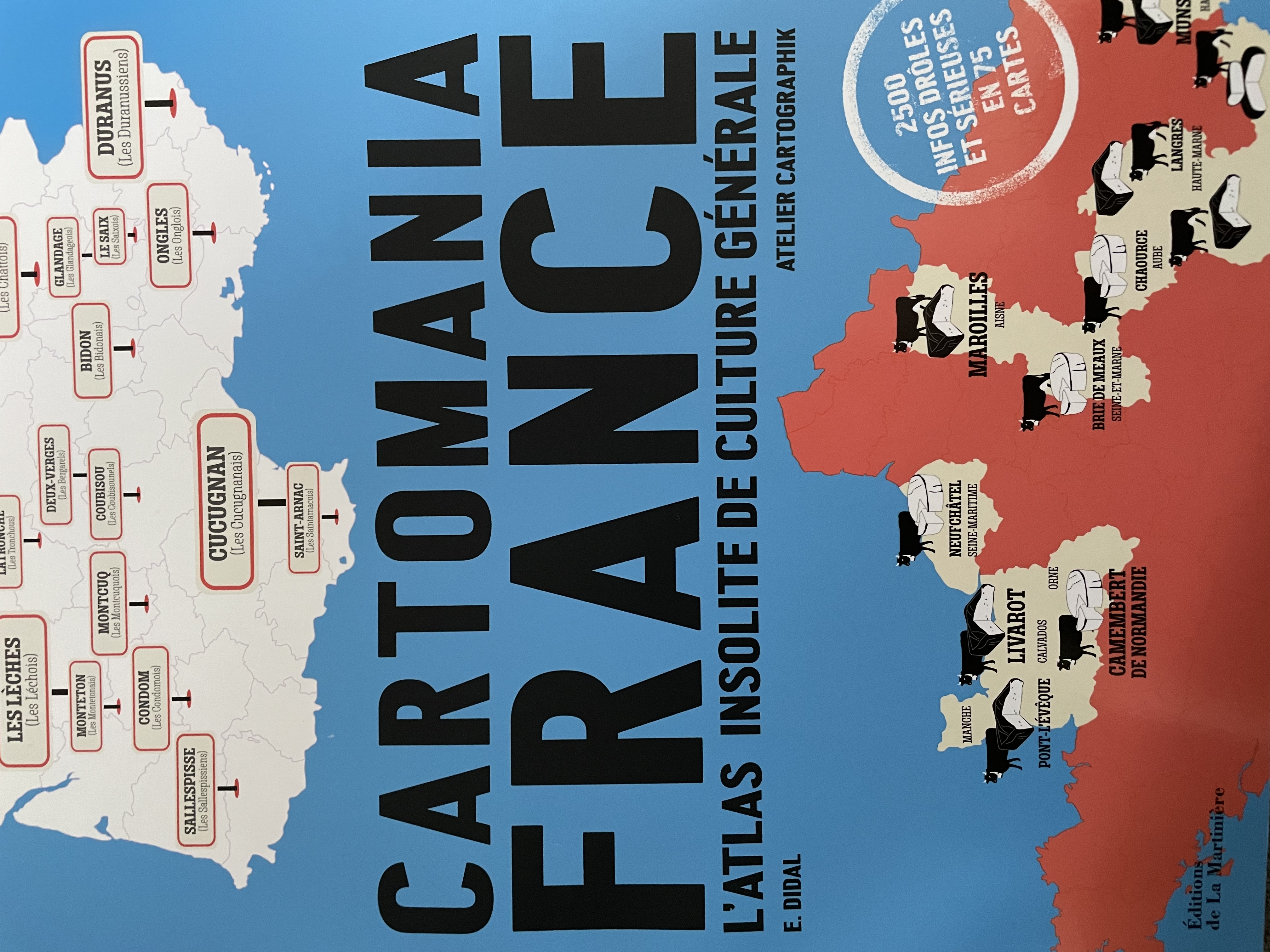 Cartomania France: L’Atlas insolite de culture générale