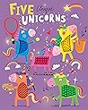 Five Unique Unicorns - Silicone Touch and Feel Board Book - Counting