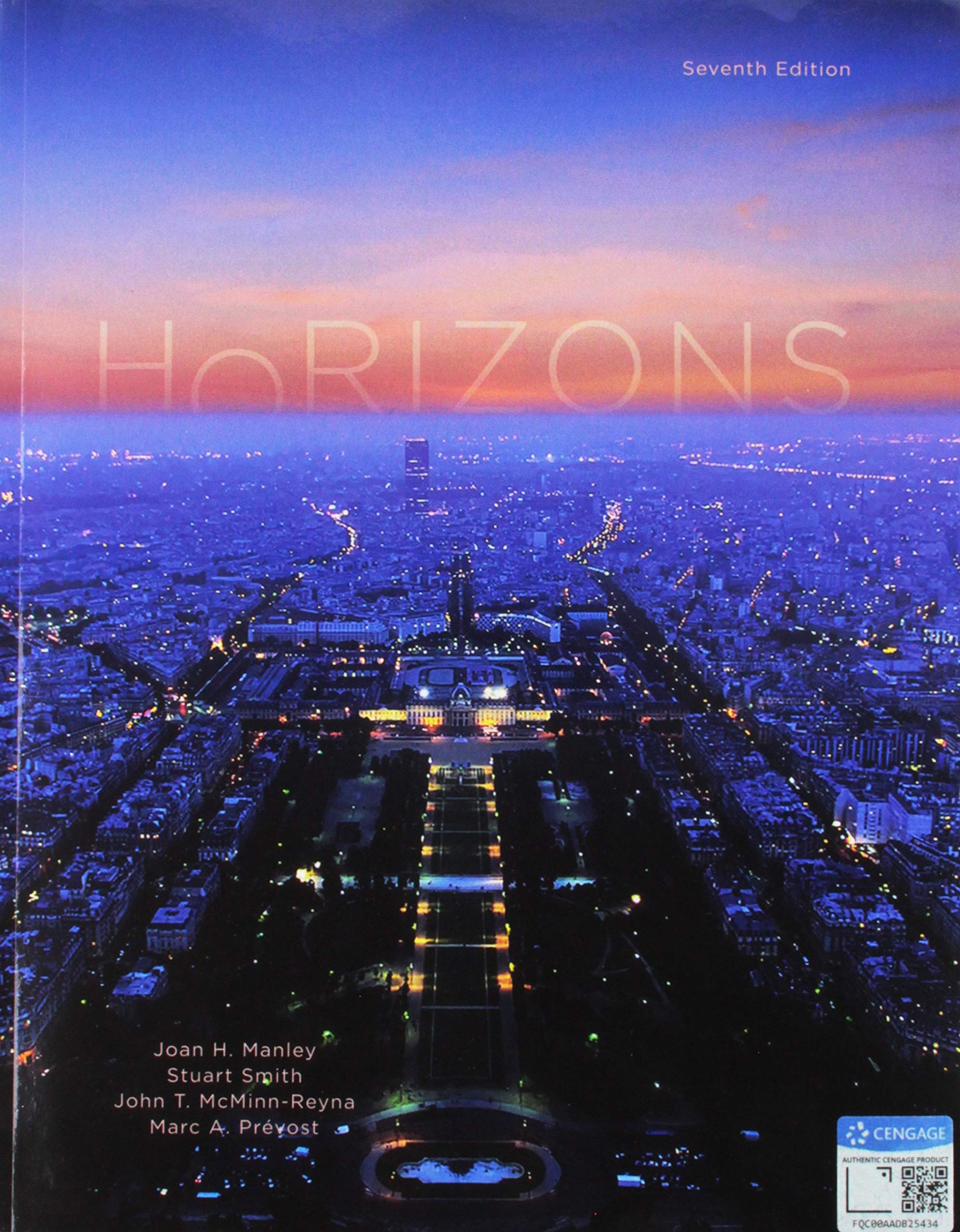 Bundle: Horizons, Student Edition: Introductory French, 7th + MindTap French, 4 terms (24 months) Printed Access Card
