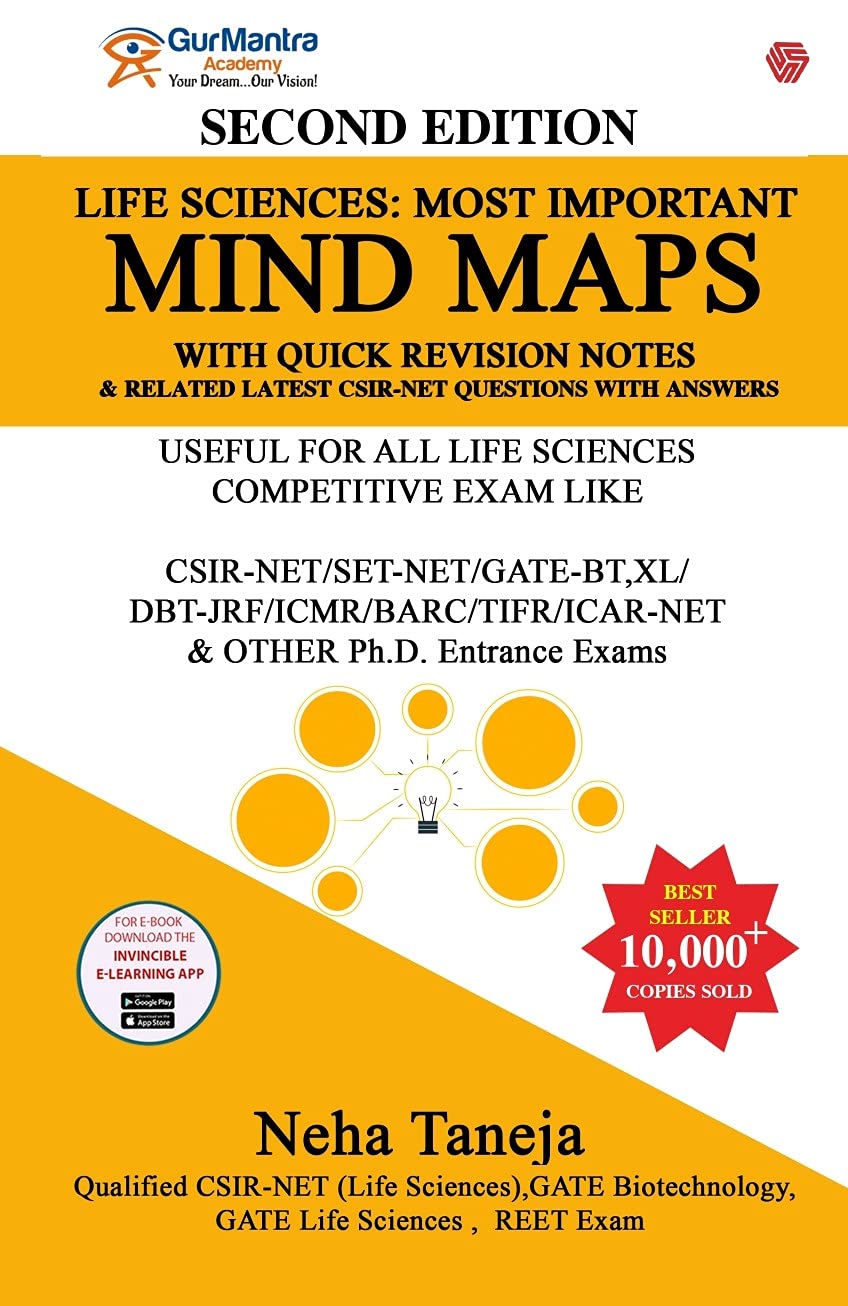 Life Sciences: Most Important Mind Maps With Quick Revision Notes (Paperback)