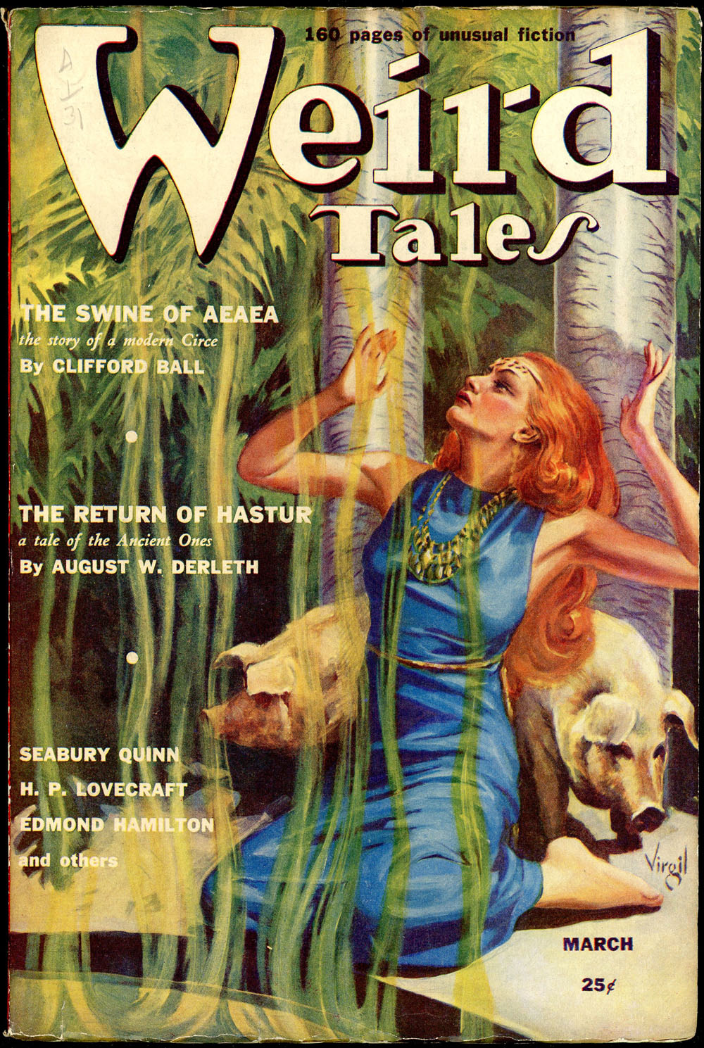 Weird Tales March 1939