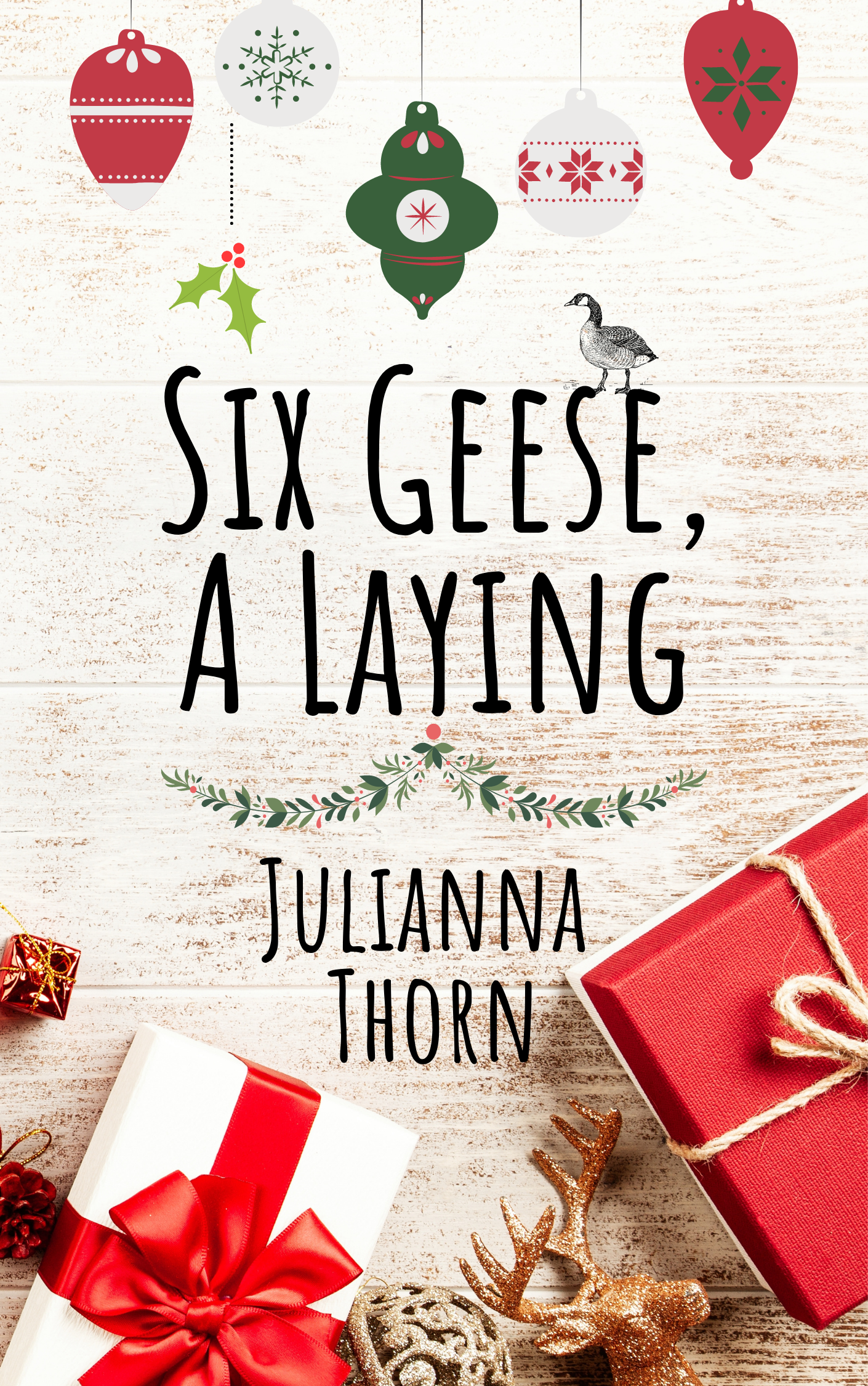 Six Geese, A Laying