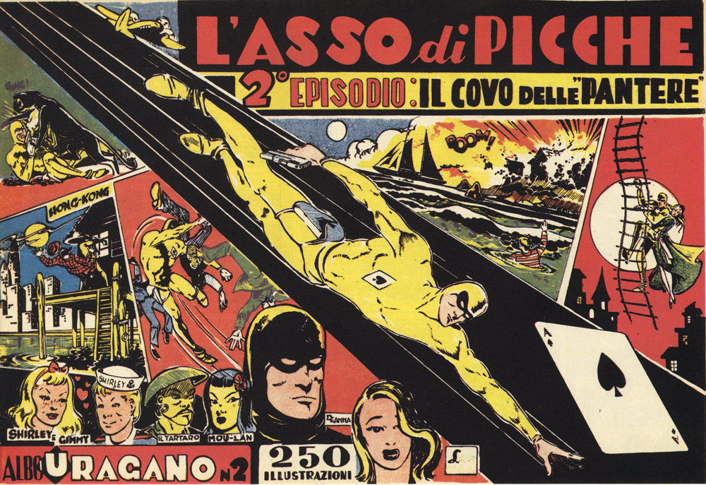 L'asso di picche n. 2: Il covo delle Pantere