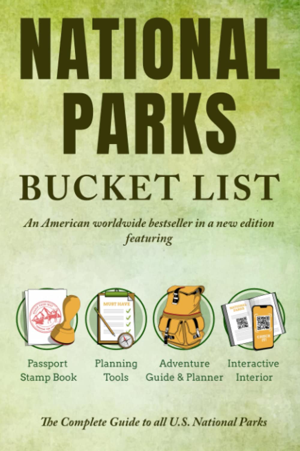 National Parks Book: National Park Passport & Bucket List: U.S. Outdoor Adventure Guide Planner List | Travel Journal and Hiking Log | Camping, RV, Hiking Gear Equipment & Accessories Checklist, Gift (Paperback)