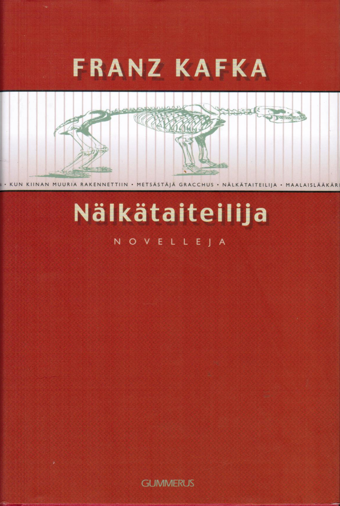 Nälkätaiteilija: Novelleja (Hardcover)