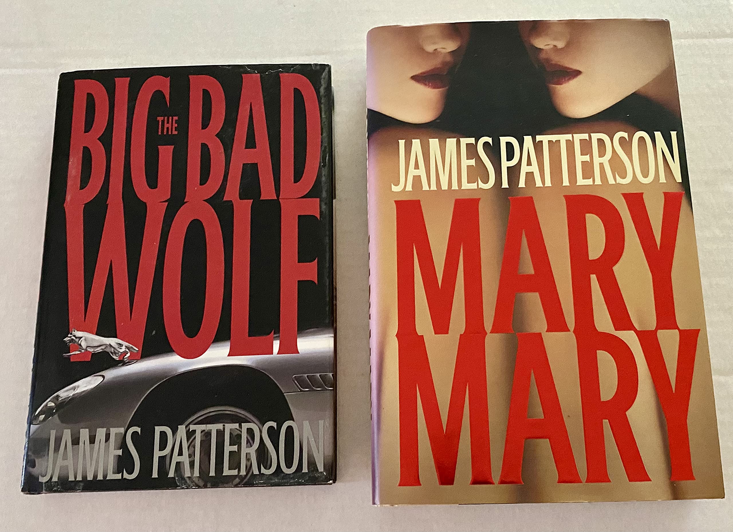2 James Patterson Books! 1) The Big Bad Wolf 2) Mary Mary (Hardcover)