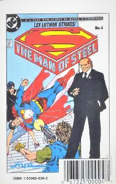 Superman, Man of Steel  No. 4 (Superman comic + audiobook: The Man of Steel, #4)